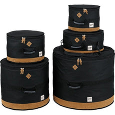 Tama POWERPAD Designer Bag 5pc Drum Set Bags - Black TDSS52KBK
