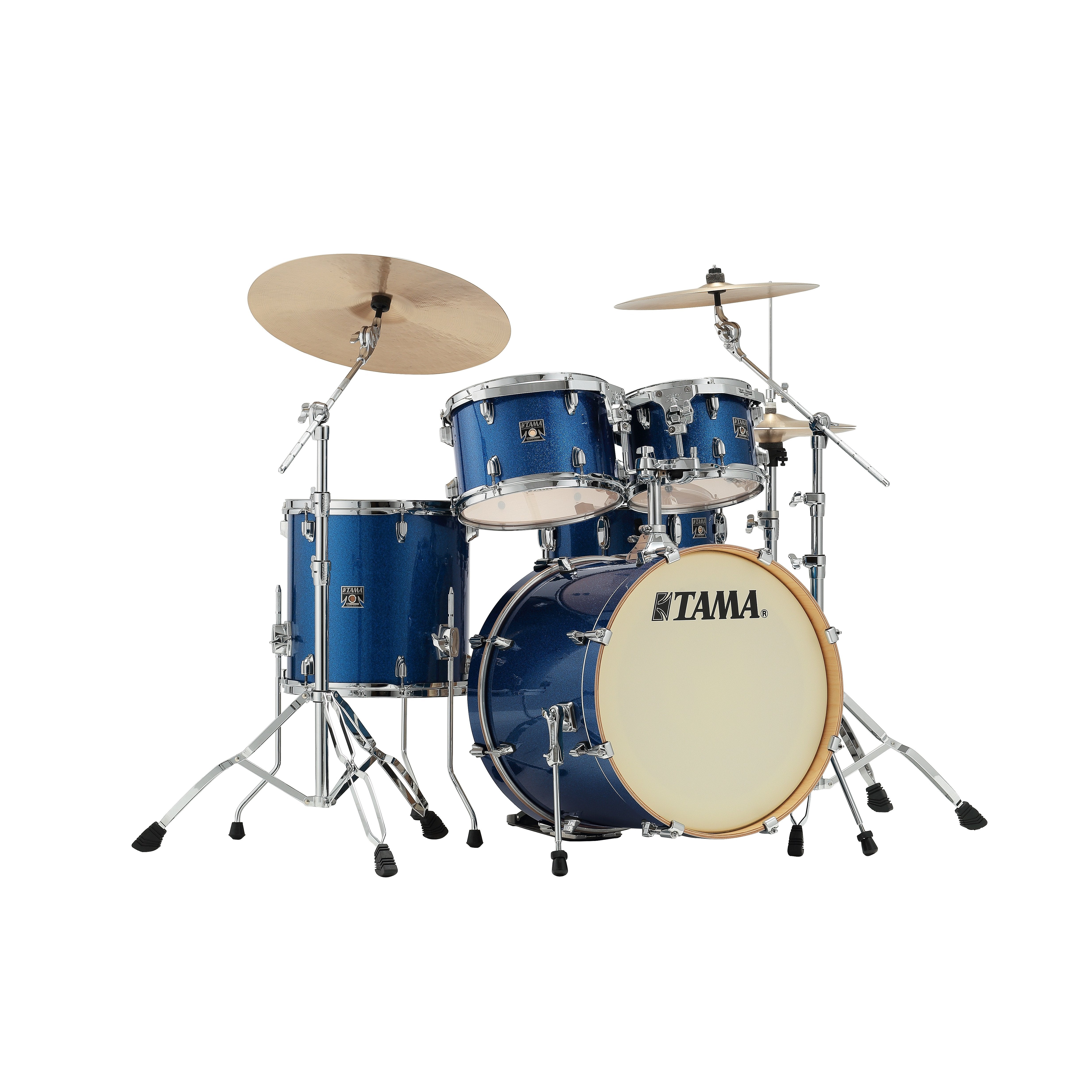Tama Superstar Classic 5-piece Drum Set Shell Pack - 20" Bass Drum - Indigo Sparkle