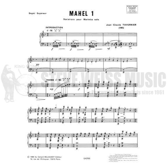 Tavernier-Mahel 1-M