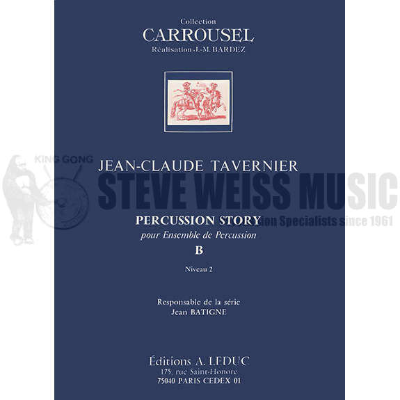Tavernier-Percussion Story B(2S)-P/X/B/V/T