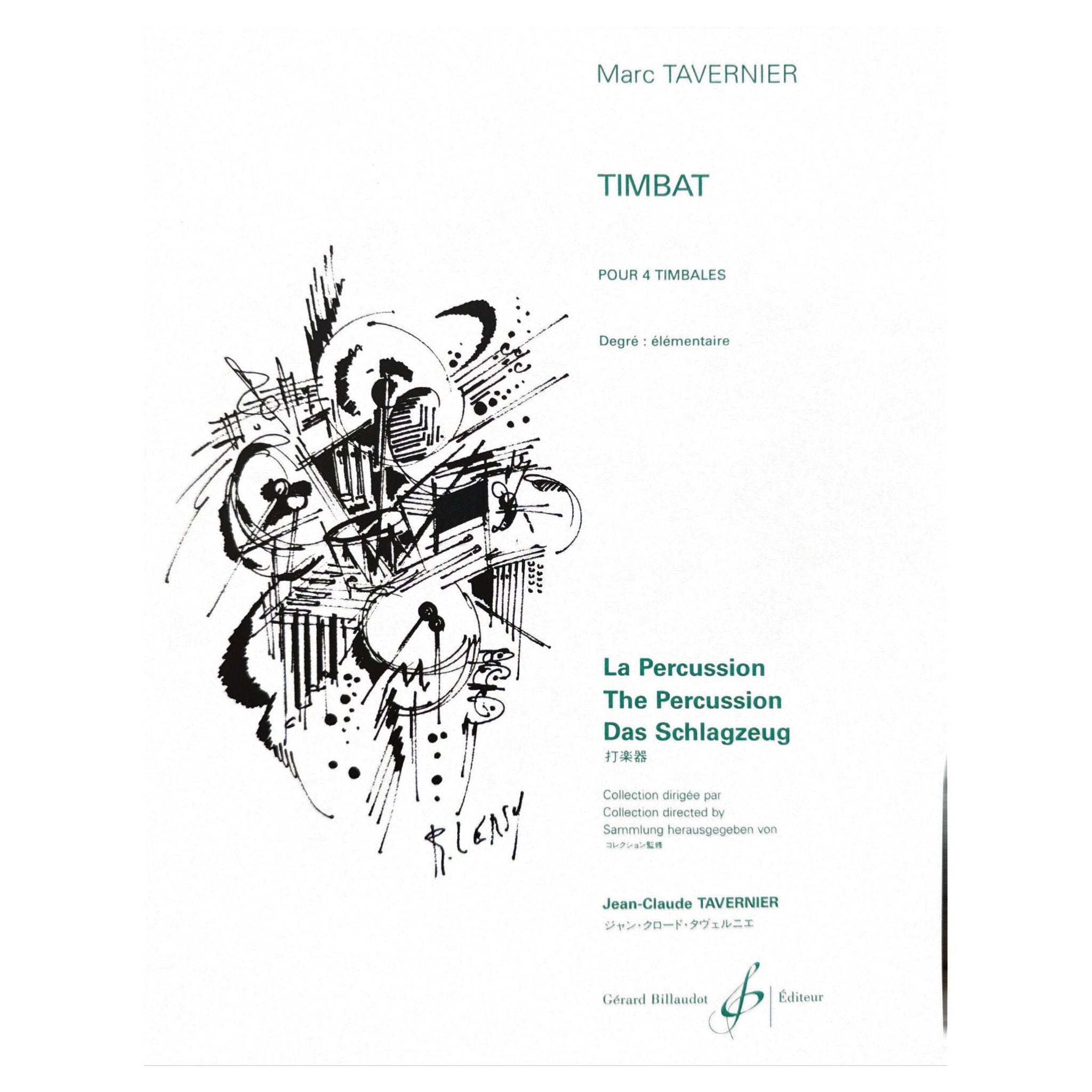 Tavernier Timbat Cover Page