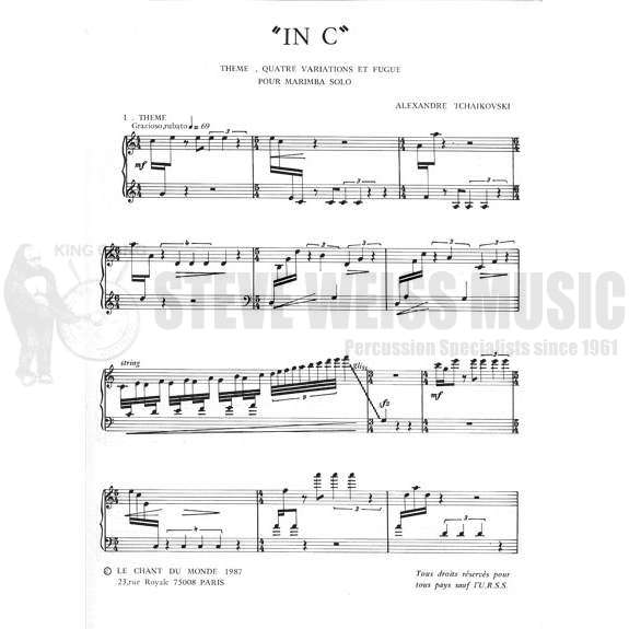 Tchaikovski-In C-M