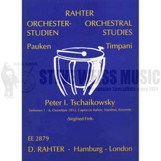Tchaikovsky-Orch Stud/Timp ed. Fink-Symphs 1-6, 1812 Overture, etc.