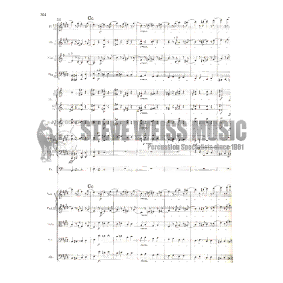 Tchaikovsky-Symphonies 4,5 & 6 (Score)