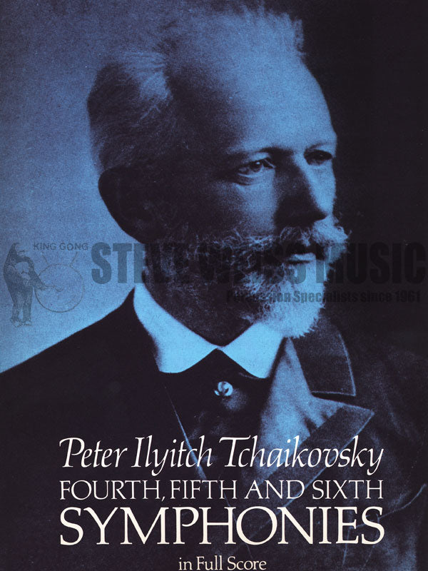 Tchaikovsky-Symphonies 4,5 & 6 (Score)