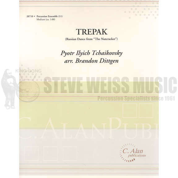 Tchaikovsky-Trepak arr. Dittgen (SP)-2V/X/4M/2T/P