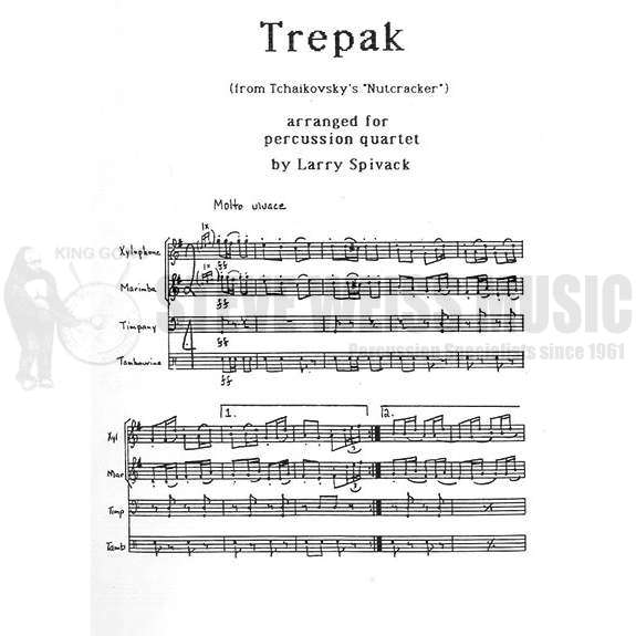 Tchaikovsky-Trepak arr. Spivack (SP)-X/M/P/T