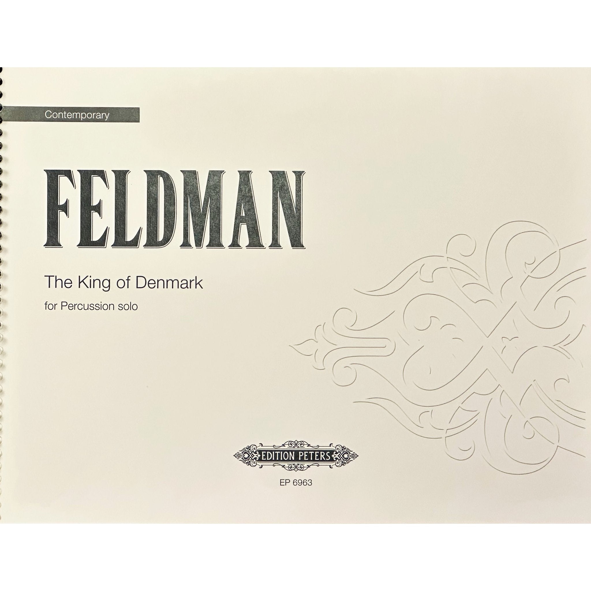 The King of Denmark for Percussion Solo by Feldman