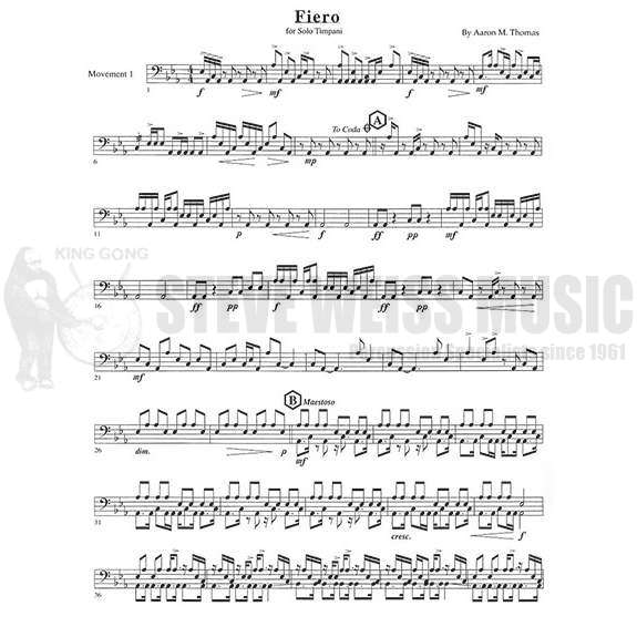 Thomas, A.-Fiero(Proud) - A Groove for Timpani-Cro/4T