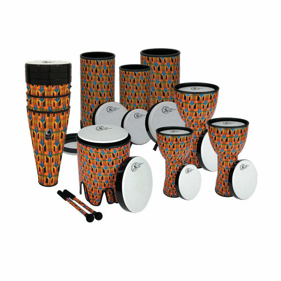 Toca Sympatico World Percussion 12 Piece Classroom Kit | Steve