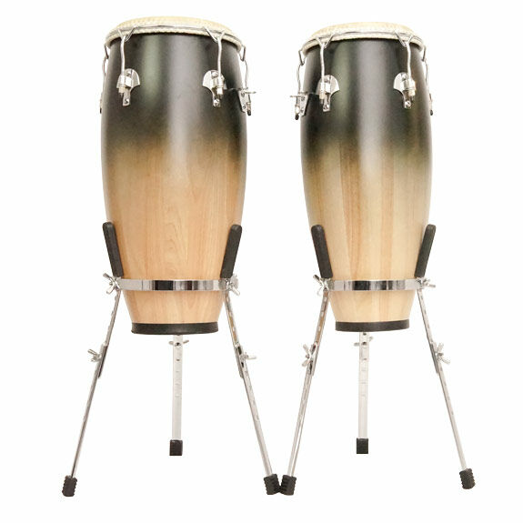 Purple Fade Matte Toca Synergy Deluxe 10" & 11" Conga Set