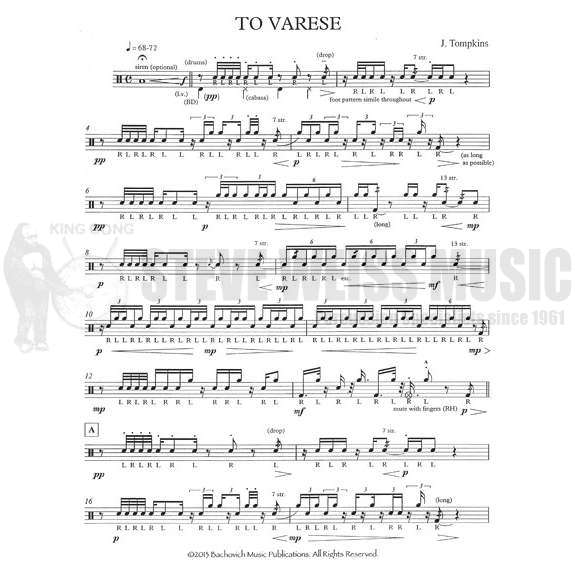 Tompkins-To Varese-P
