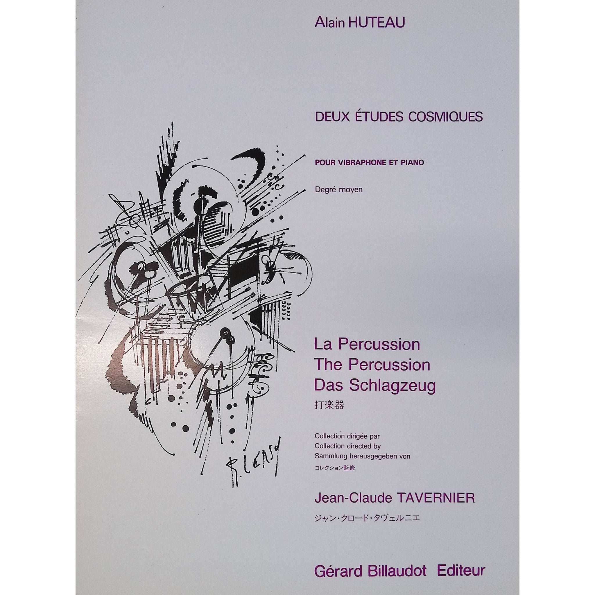 Two Cosmic Etudes by Alain Huteau
