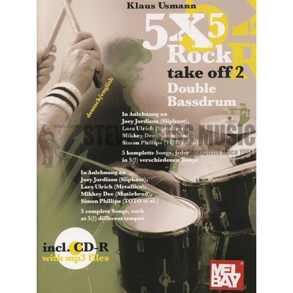 Usmann-5x5 Rock Take Off 2 w/CD