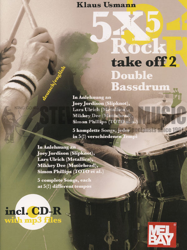 Usmann-5x5 Rock Take Off 2 w/CD