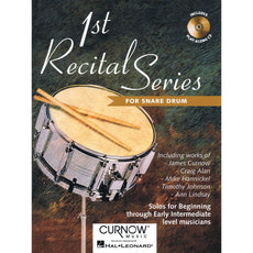 Various-First Recital Series for Snare Drum (Solo part w/CD)-SD/PN