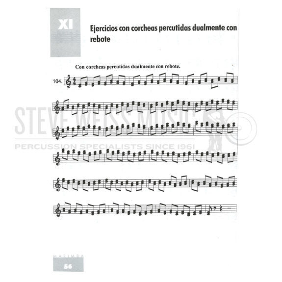 Vasquez-Marimba Method (Guatemalan)