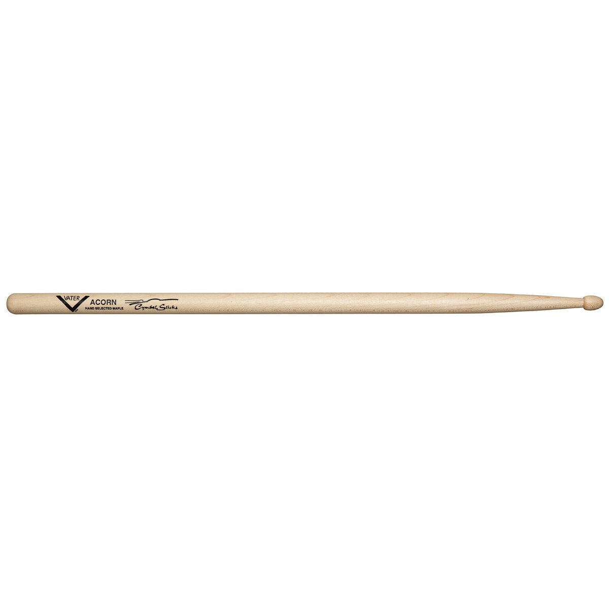 Vater Acorn Tip Maple Cymbal Drumsticks VMCAW