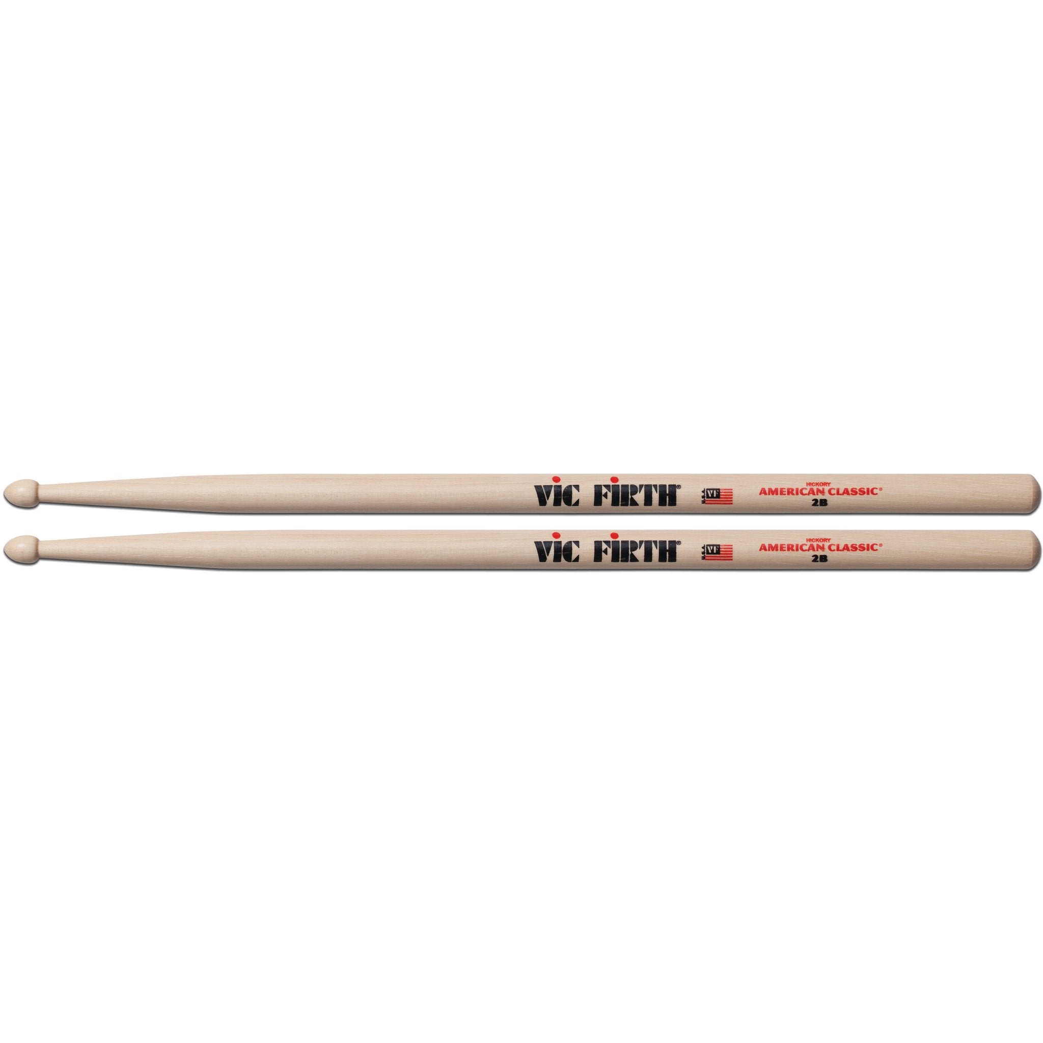 Vic Firth American Classic 2B Drumsticks - Image 1