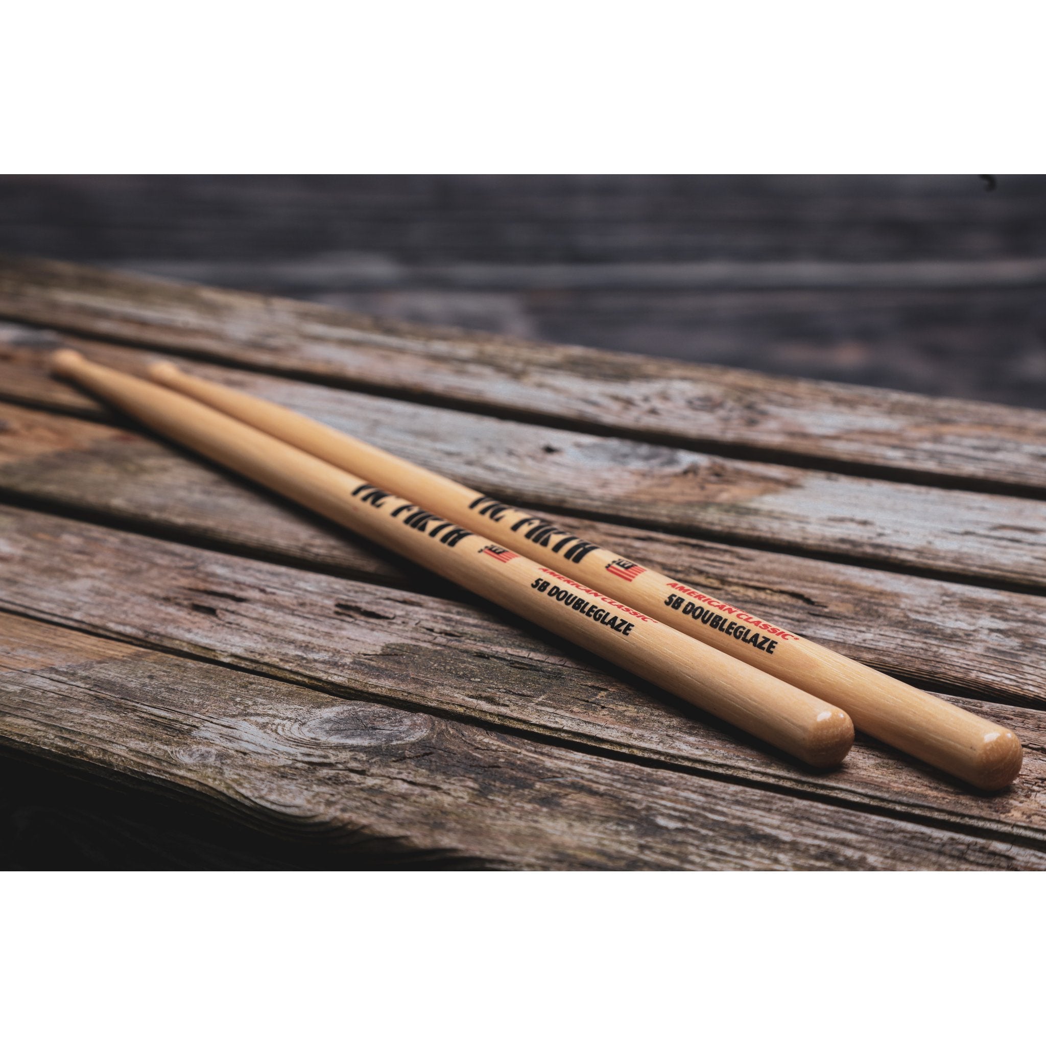 Vic Firth American Classic 5B DoubleGlaze Drumsticks - Image 5
