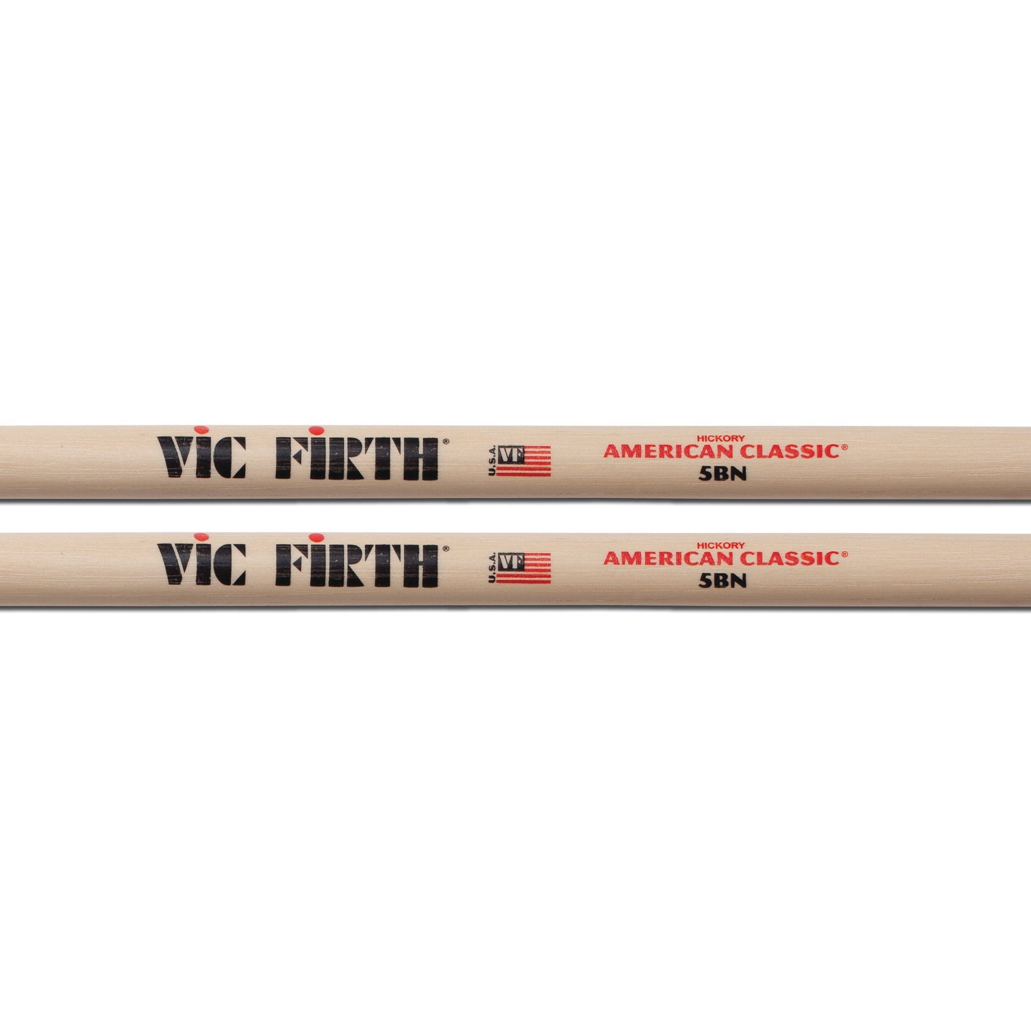 Vic Firth American Classic 5BN Drumsticks - Nylon Tip - Image 2