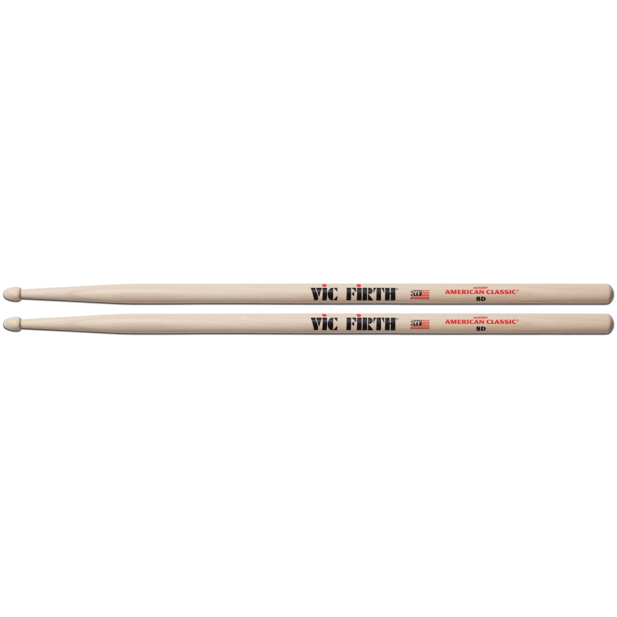 Vic Firth American Classic 8D Drumsticks - Image 1