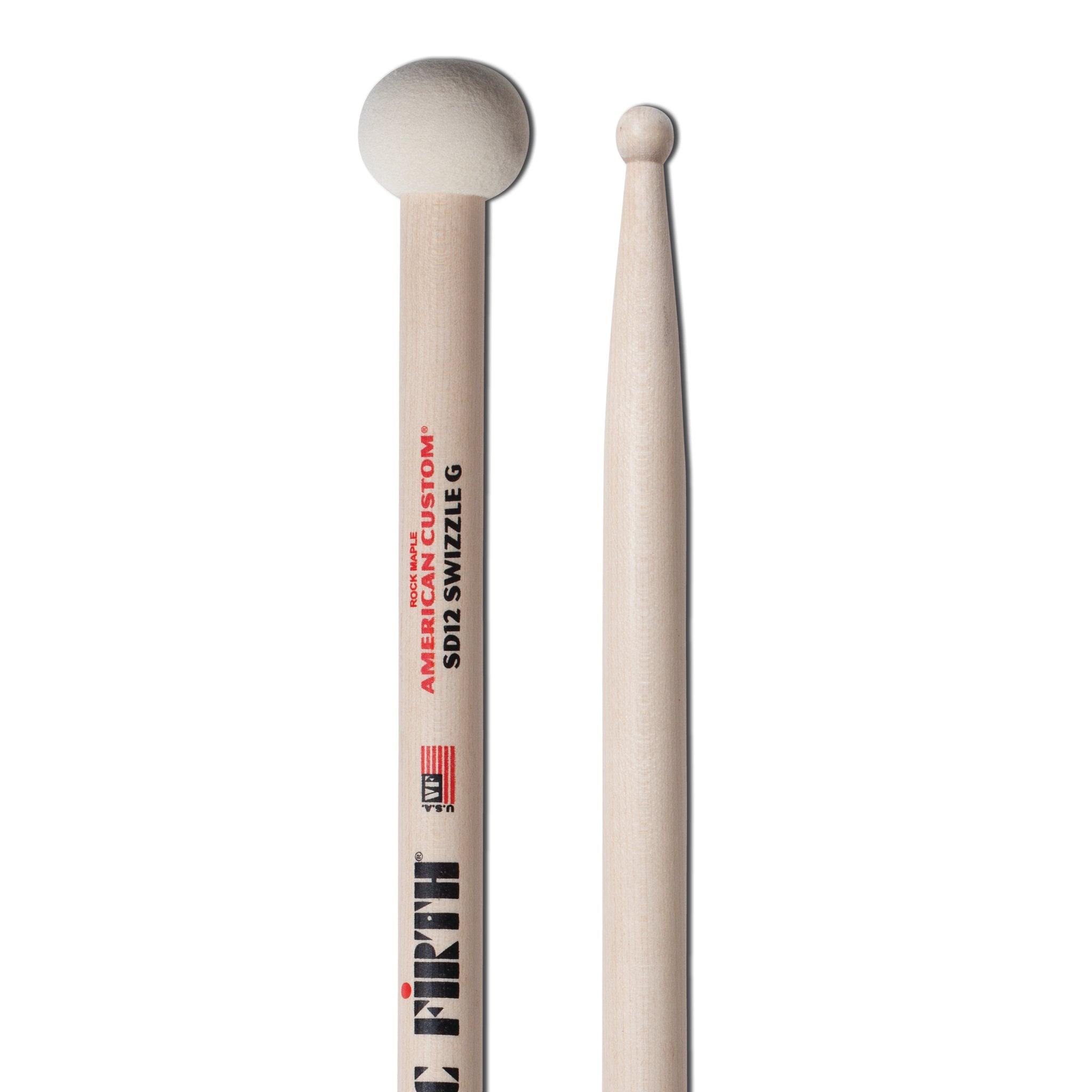 Vic Firth American Custom SD12 Drumsticks - Swizzle G - Image 3