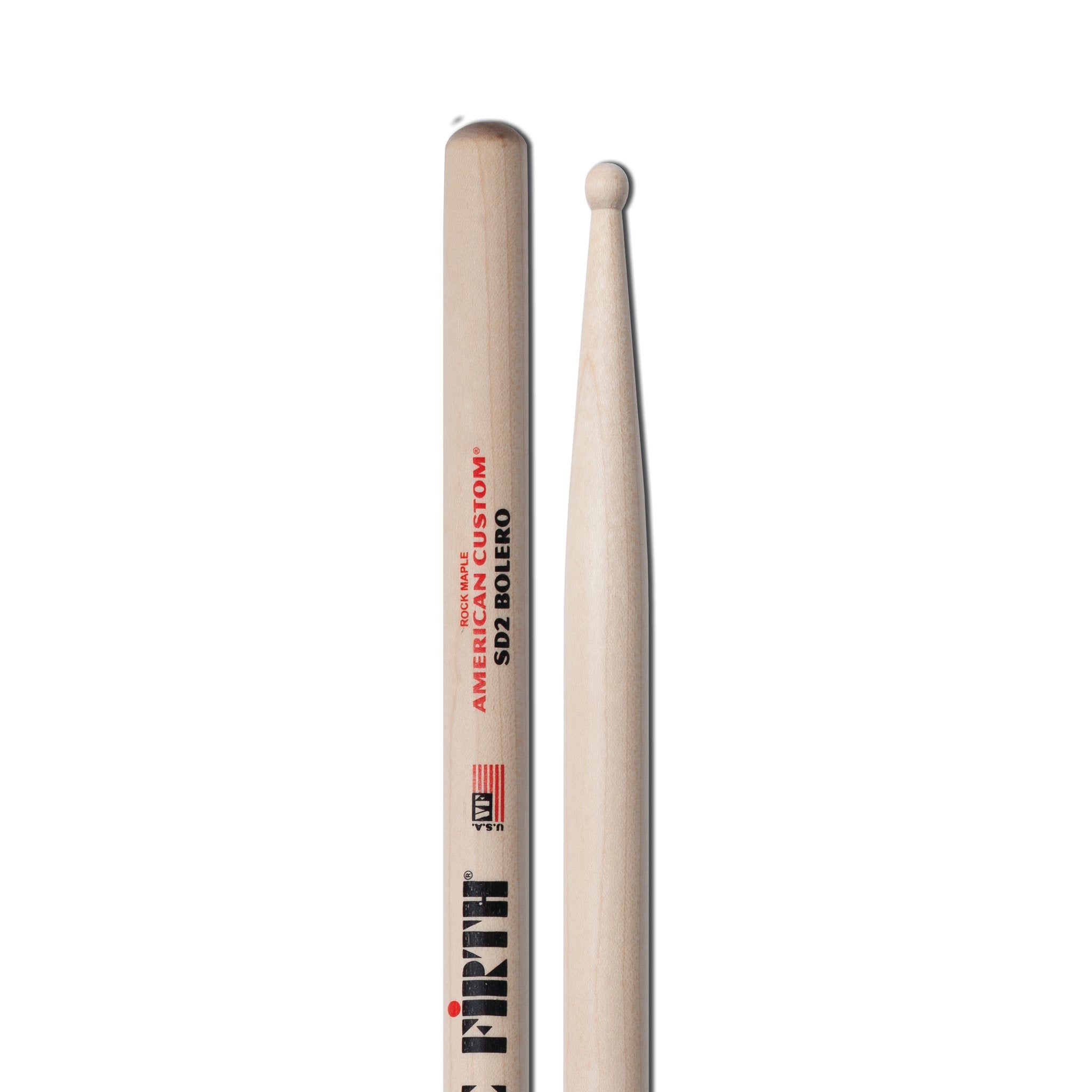 Vic Firth American Custom SD2 Drumsticks - Bolero - Image 3