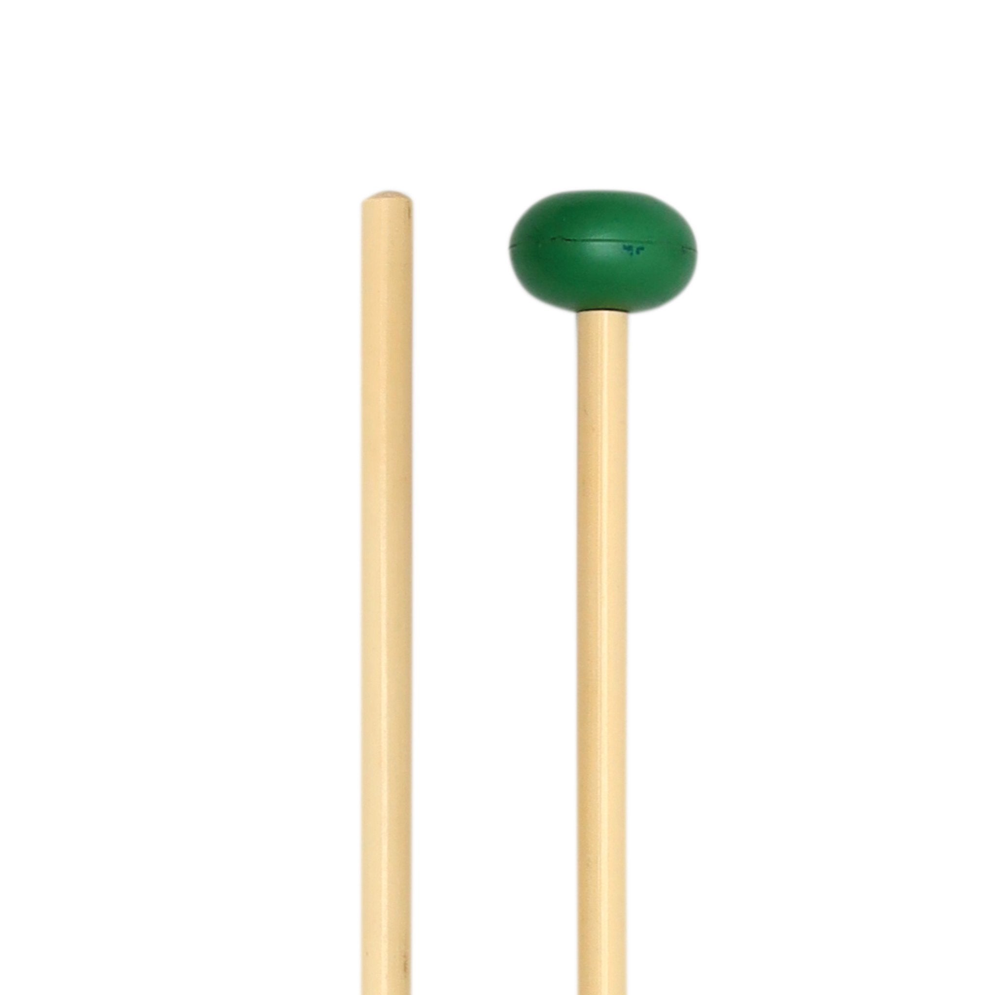 Vic Firth Articulate Series - M403 Medium Rubber Mallets - Oval - Image 3