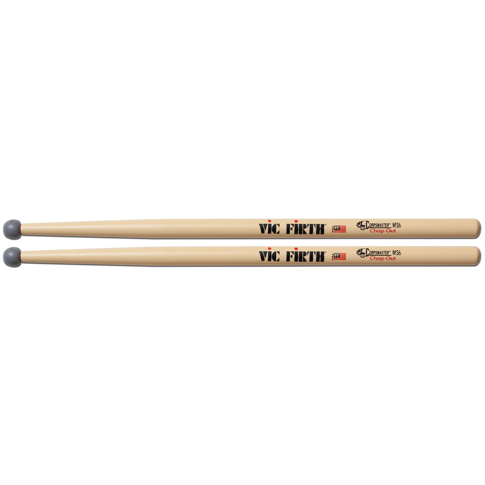 Vic Firth Corpsmaster Chop-Out Practice Drumsticks - Image 1