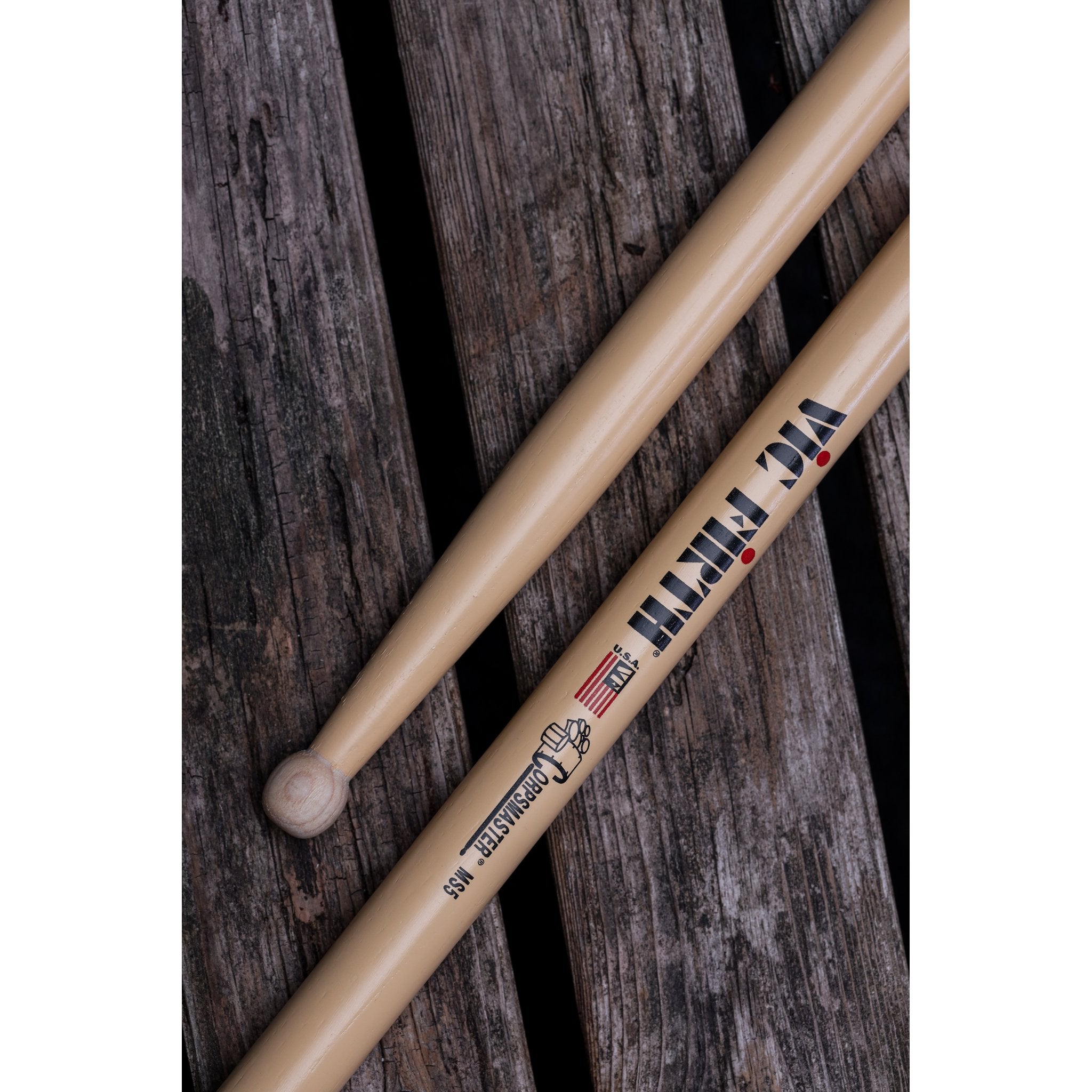 Vic Firth Corpsmaster MS5 Snare Drumsticks | Steve Weiss Music