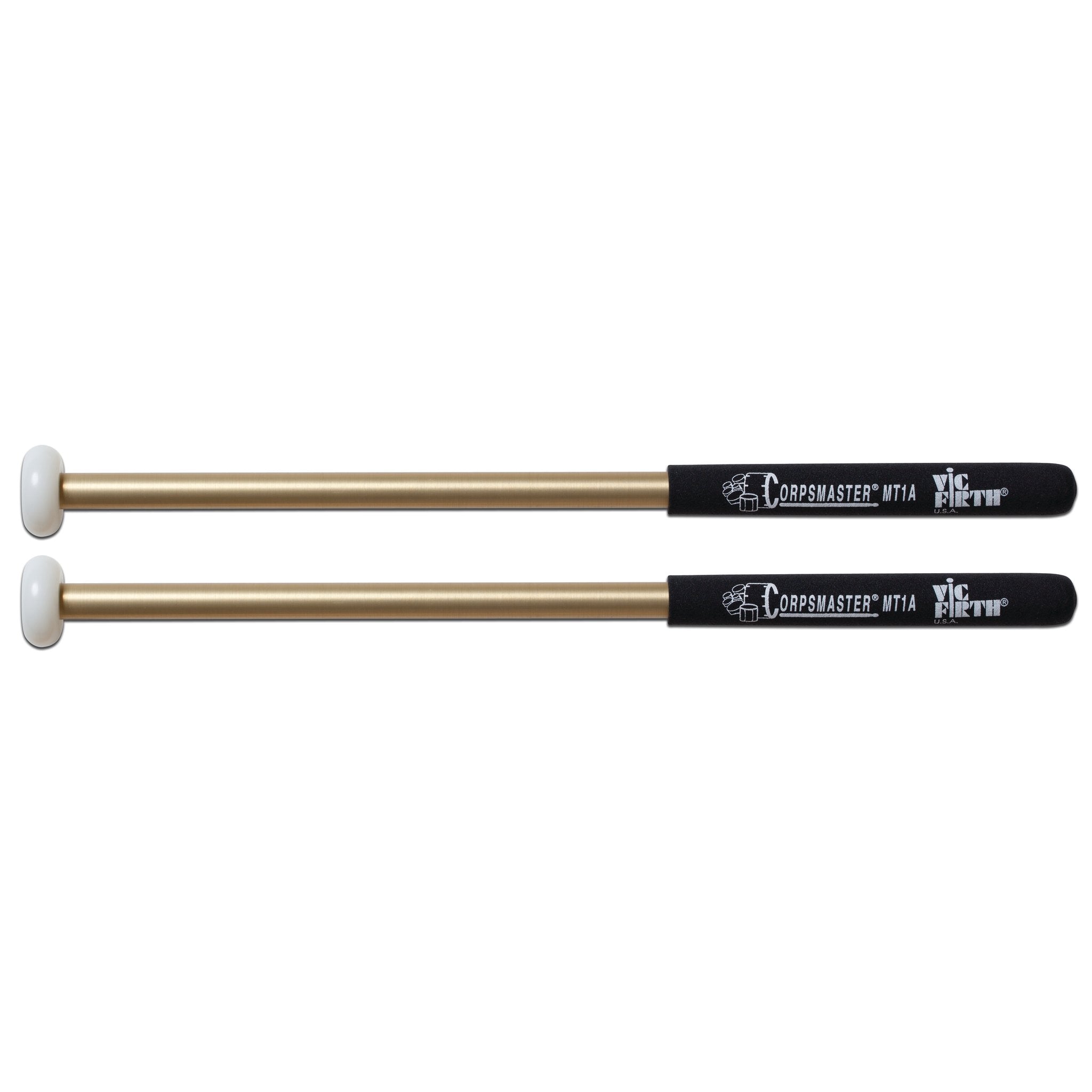 Vic Firth Corpsmaster MT1A Multi-Tenor Mallets - X.Hard - Image 1