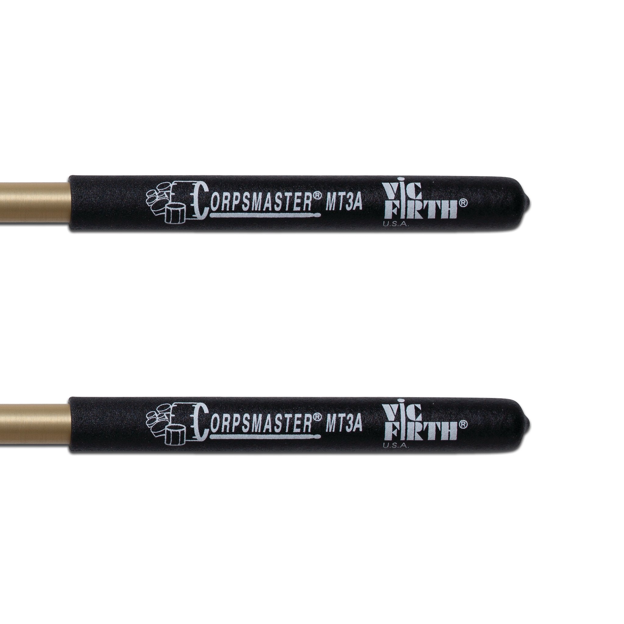 Vic Firth Corpsmaster MT3A Multi-Tenor Mallets - Soft - Image 2