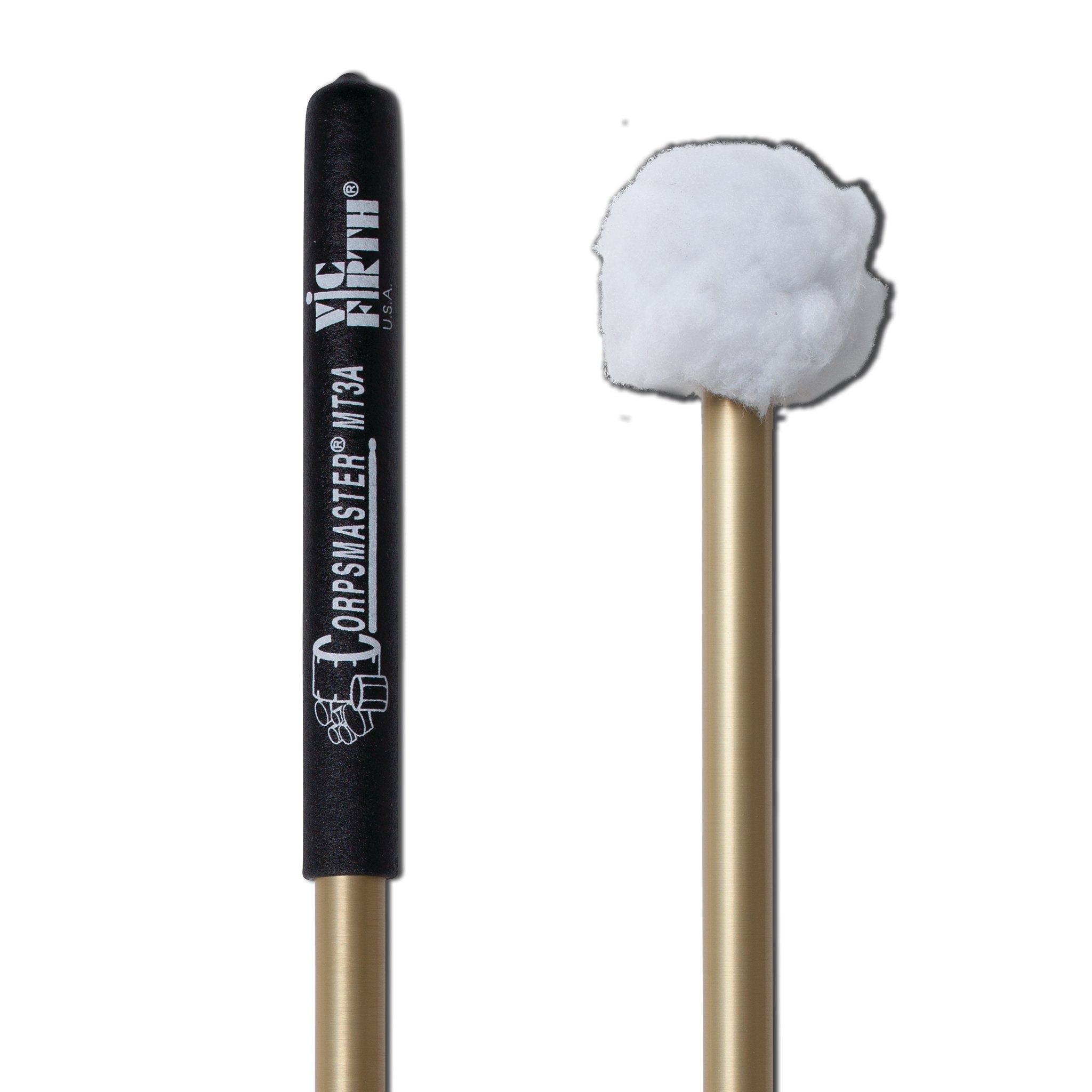 Vic Firth Corpsmaster MT3A Multi-Tenor Mallets - Soft - Image 3