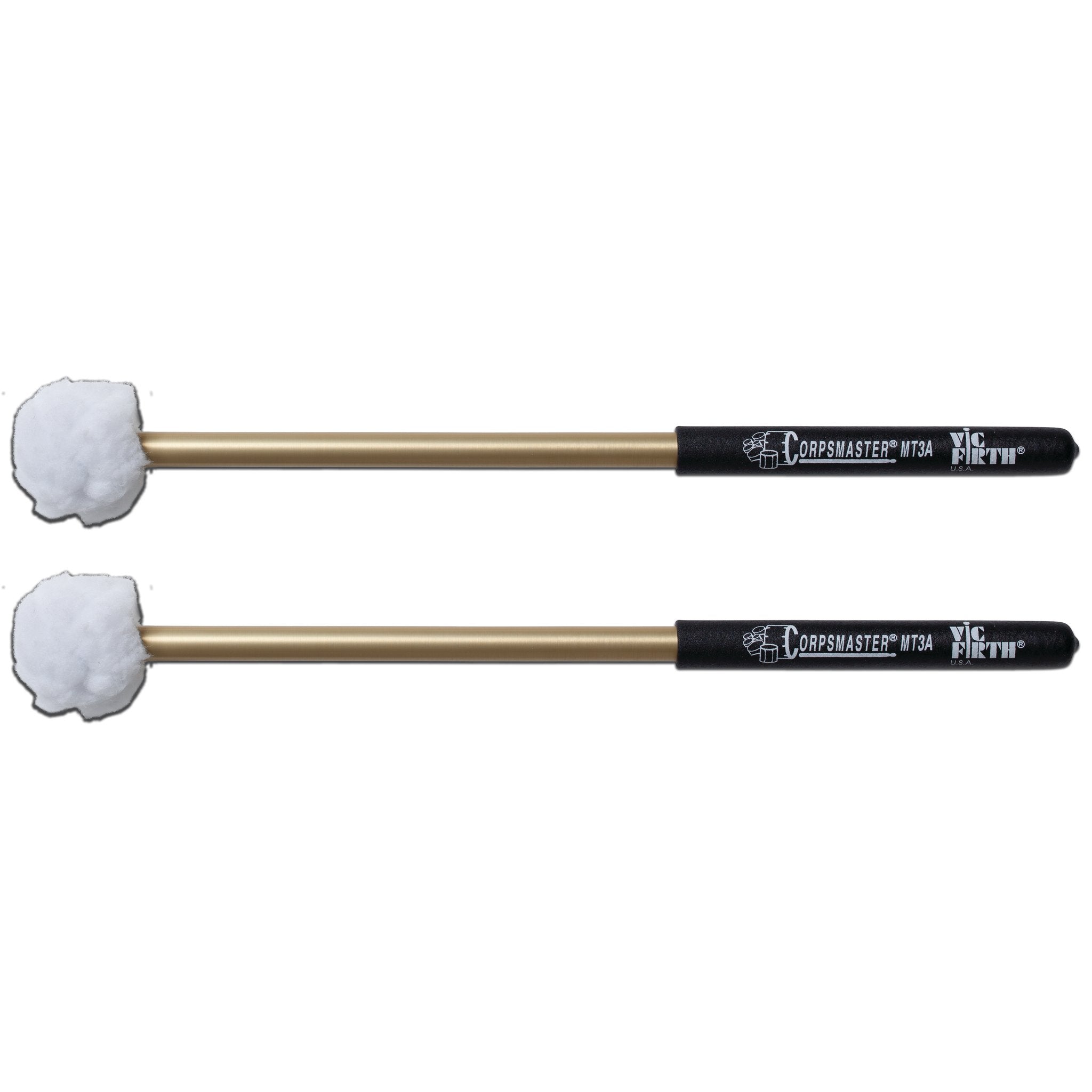 Vic Firth Corpsmaster MT3A Multi-Tenor Mallets - Soft - Image 1