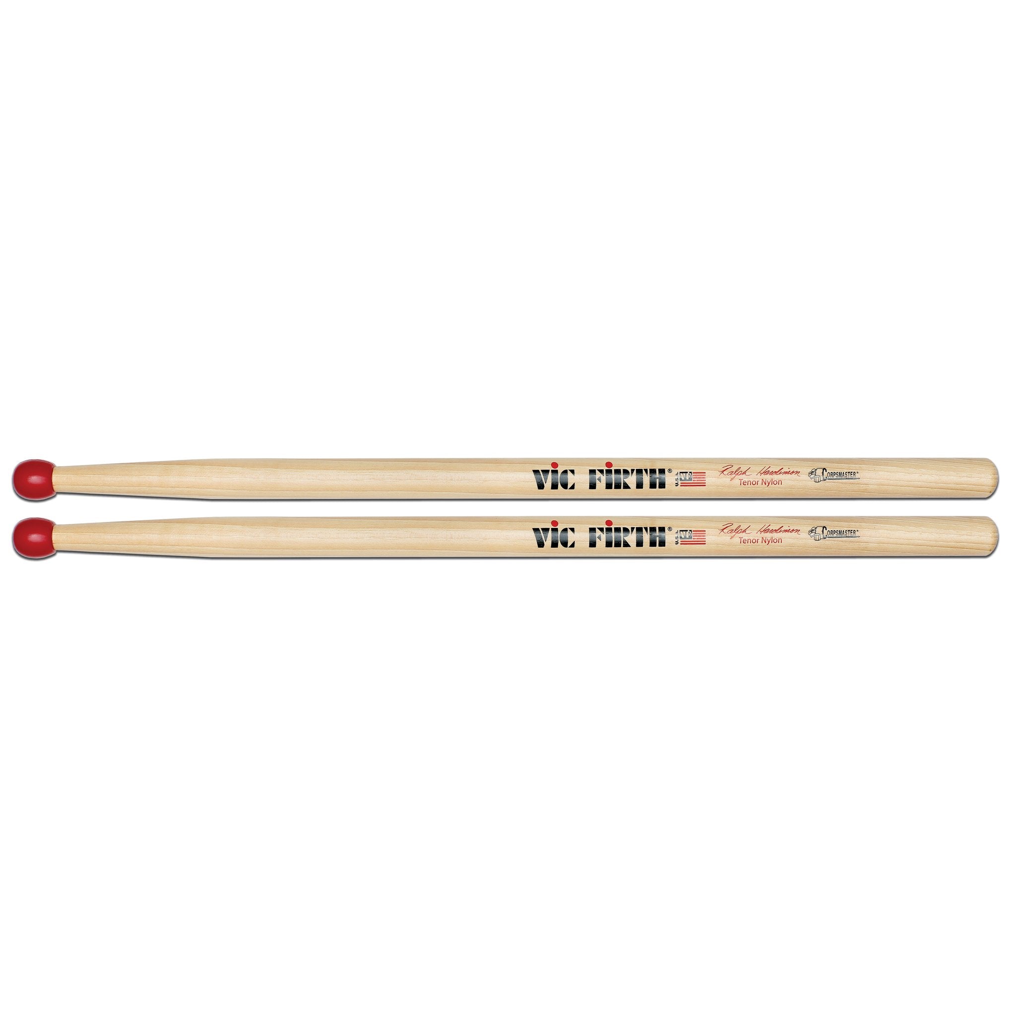 Vic Firth Corpsmaster Multi-Tenor Stick - Ralph Hardimon Nylon Tip - Image 1