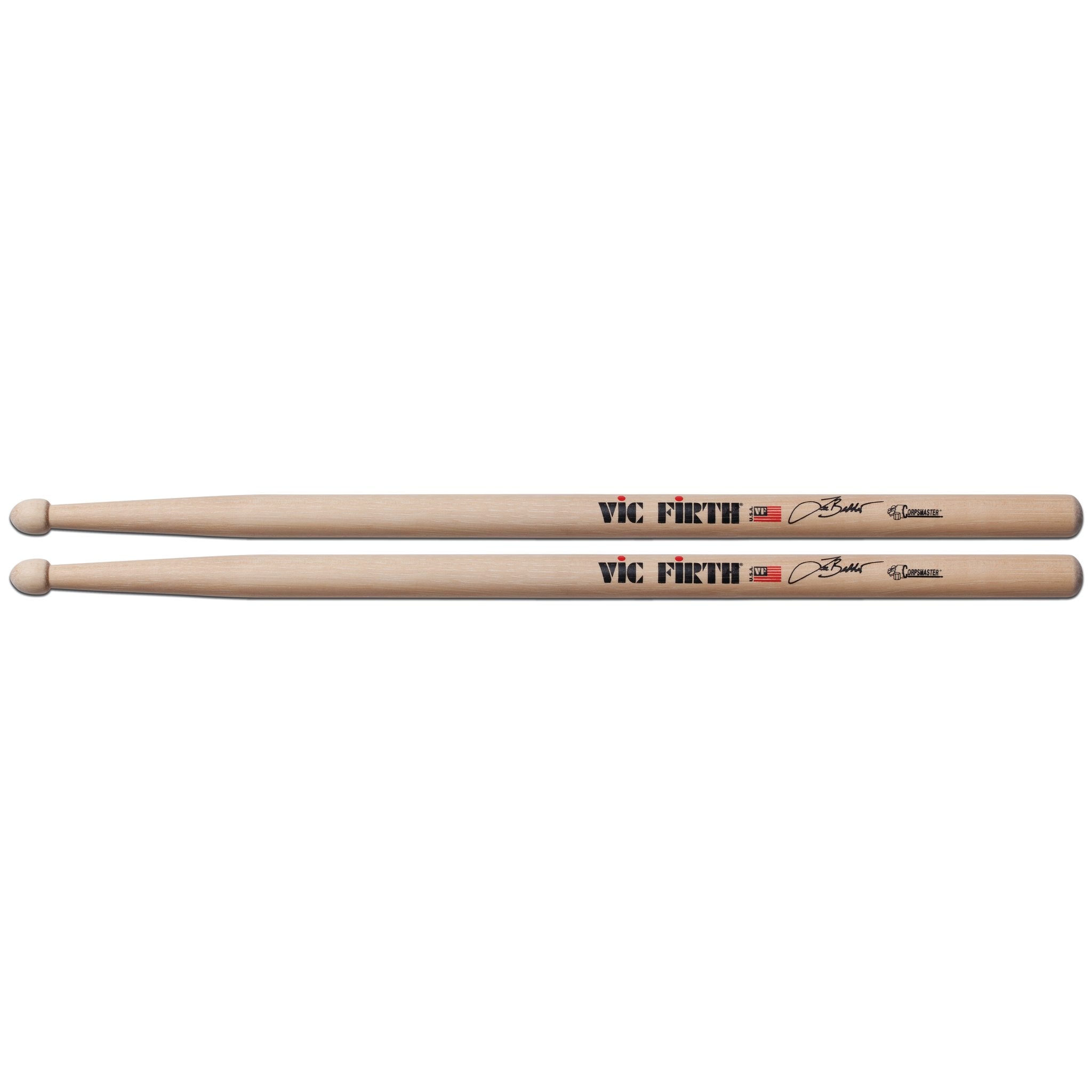 Vic Firth Corpsmaster Signature Snare Drumsticks - Lee Beddis