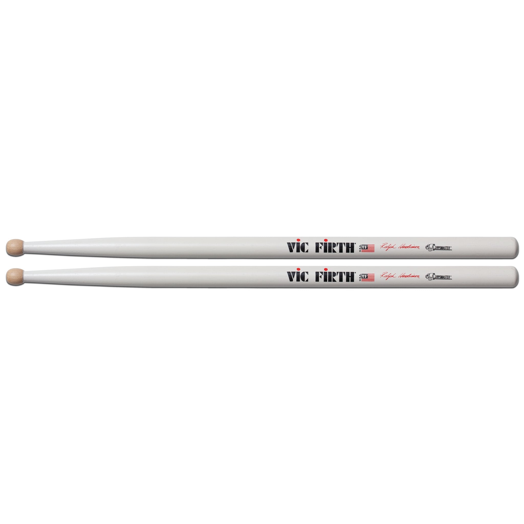 Vic Firth Corpsmaster Signature Snare Drumsticks - Ralph Hardimon - Image 1