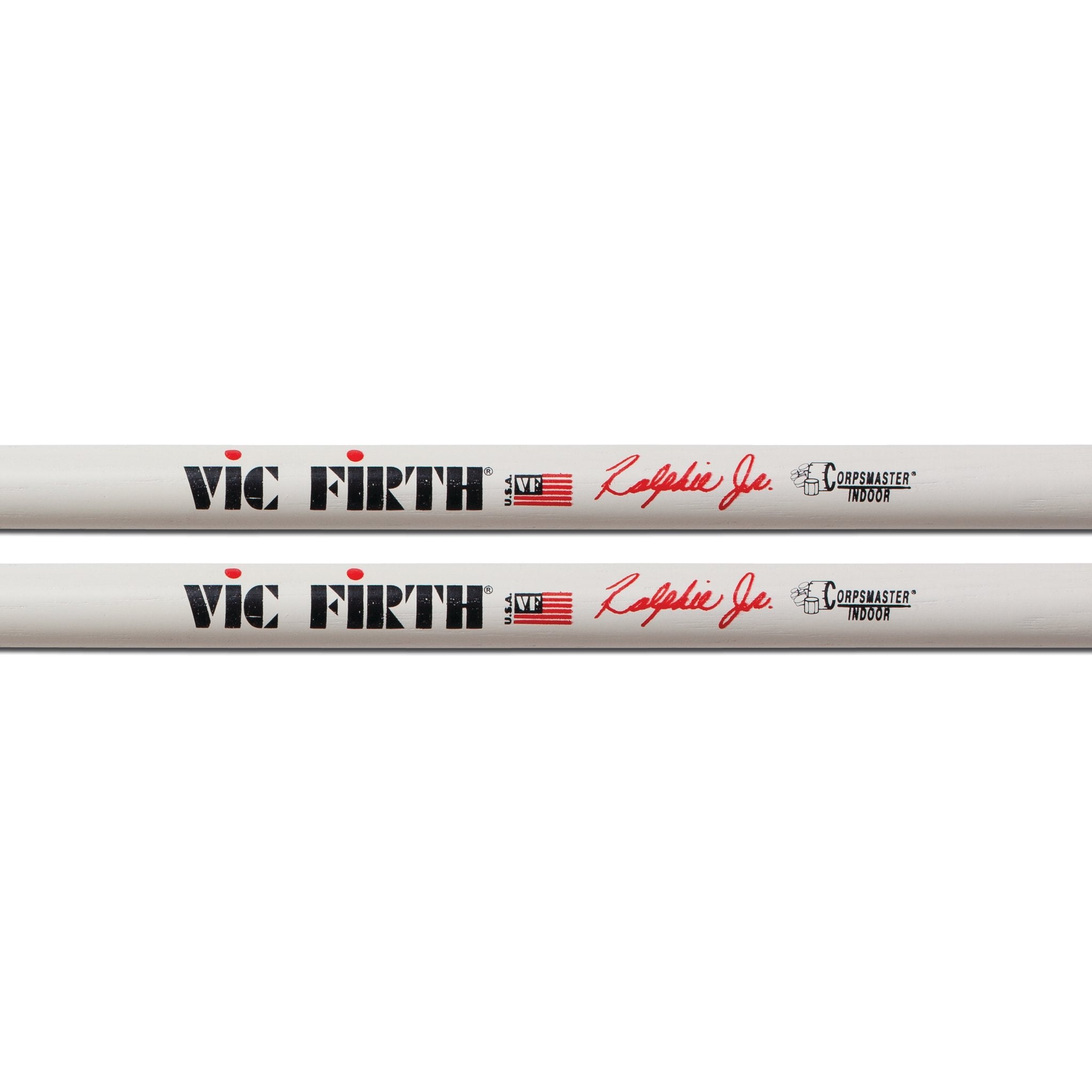 Vic Firth Corpsmaster Signature Snare Drumsticks - Ralphie Jr. - Image 2
