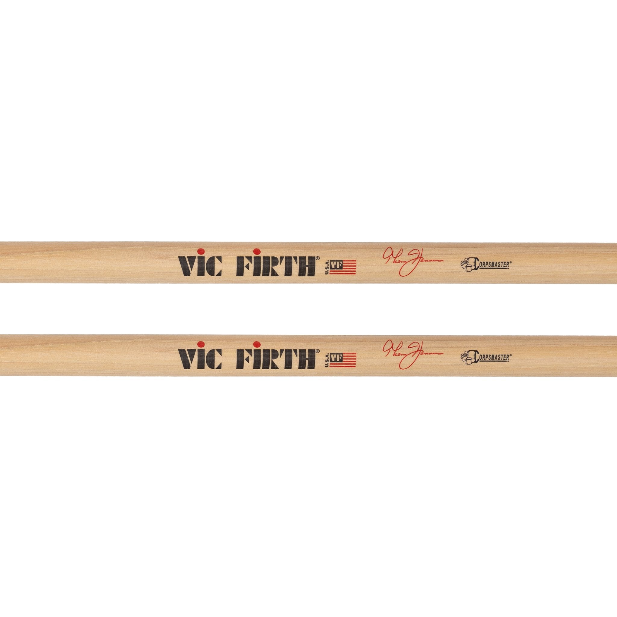 Vic Firth Corpsmaster Signature Snare Drumsticks - Thom Hannum - Image 2