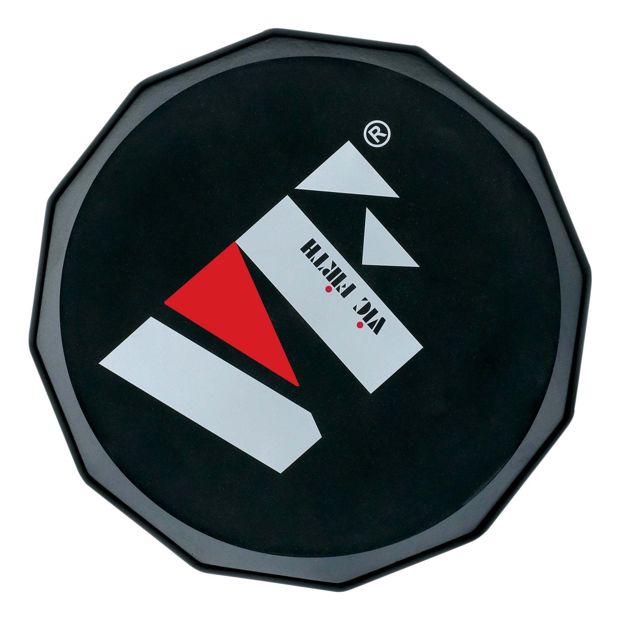 Vic Firth Drum Practice Pad - 12" - Logo Graphic - Image 1