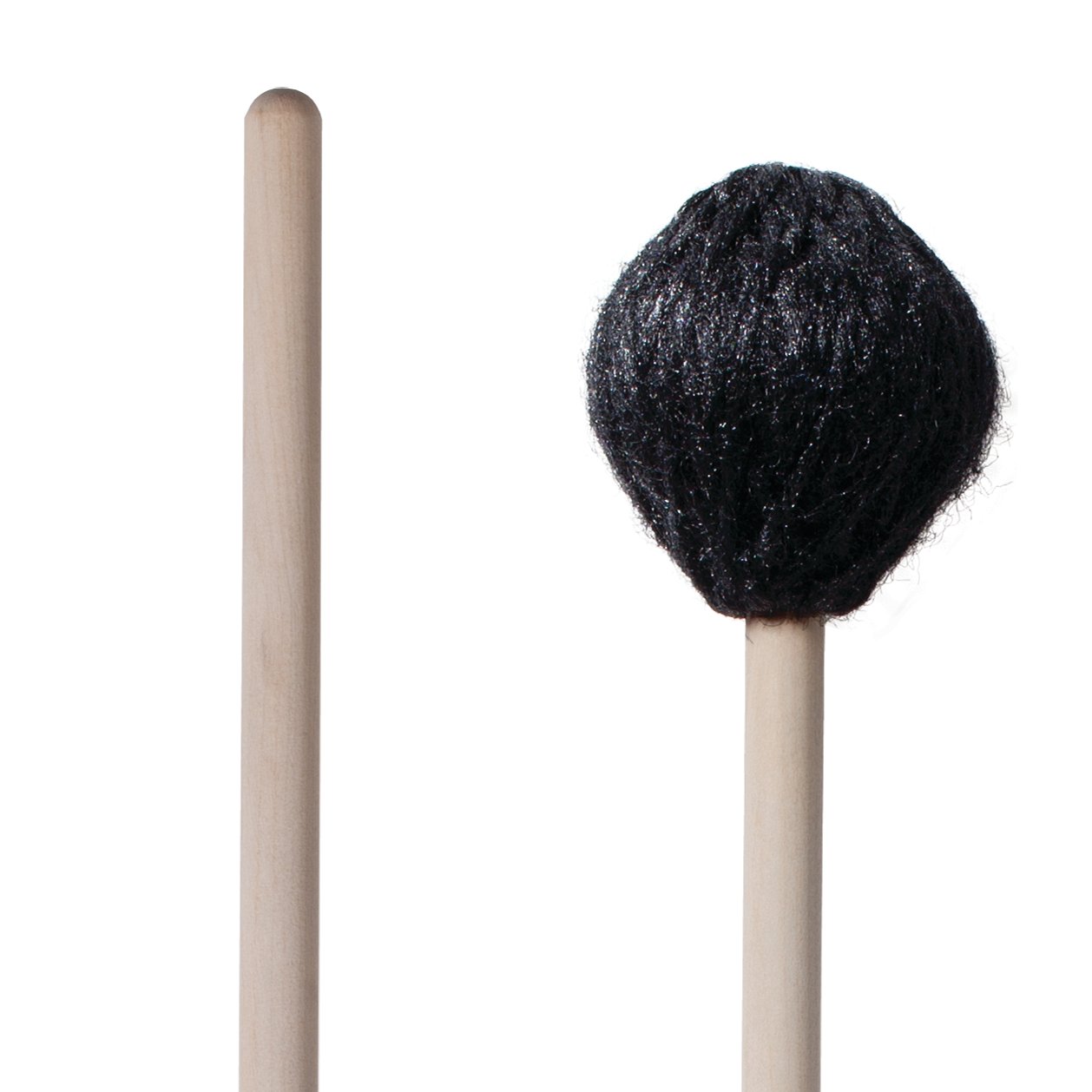 Mallet Head and End Close-up of Vic Firth M182 Multi-Application Medium Yarn Marimba Mallets