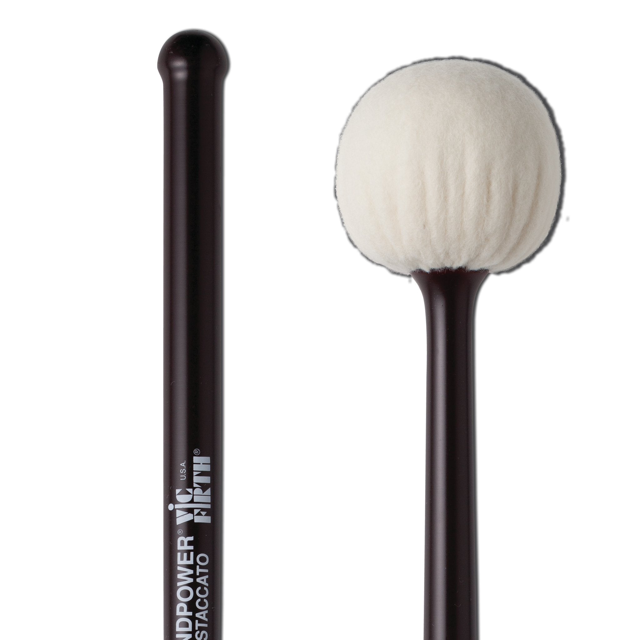 Vic Firth Soundpower BD3 Bass Drum Mallet - Staccato - Image 3