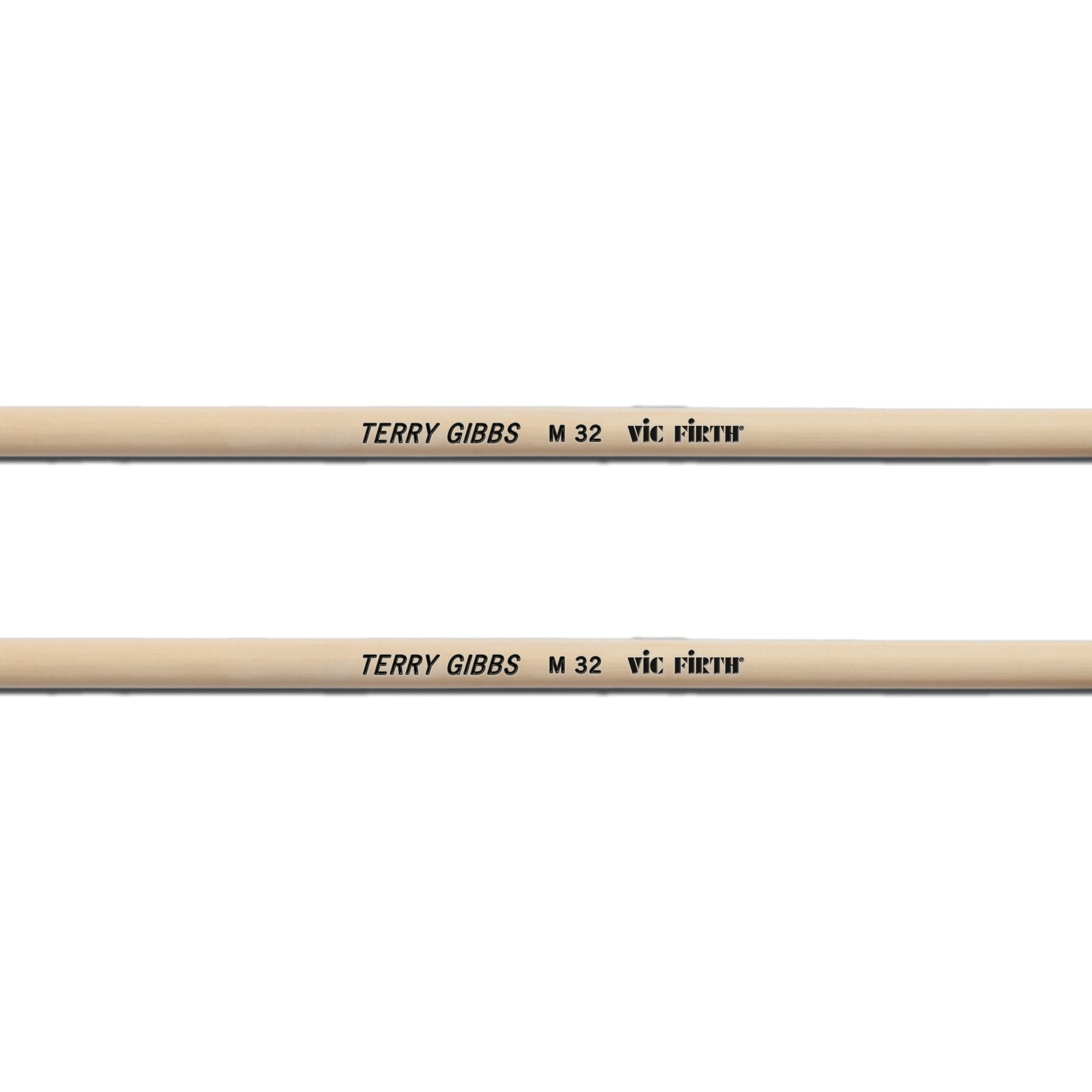 Vic Firth Terry Gibbs Keyboard - Medium Hard - Green Cord - Image 2