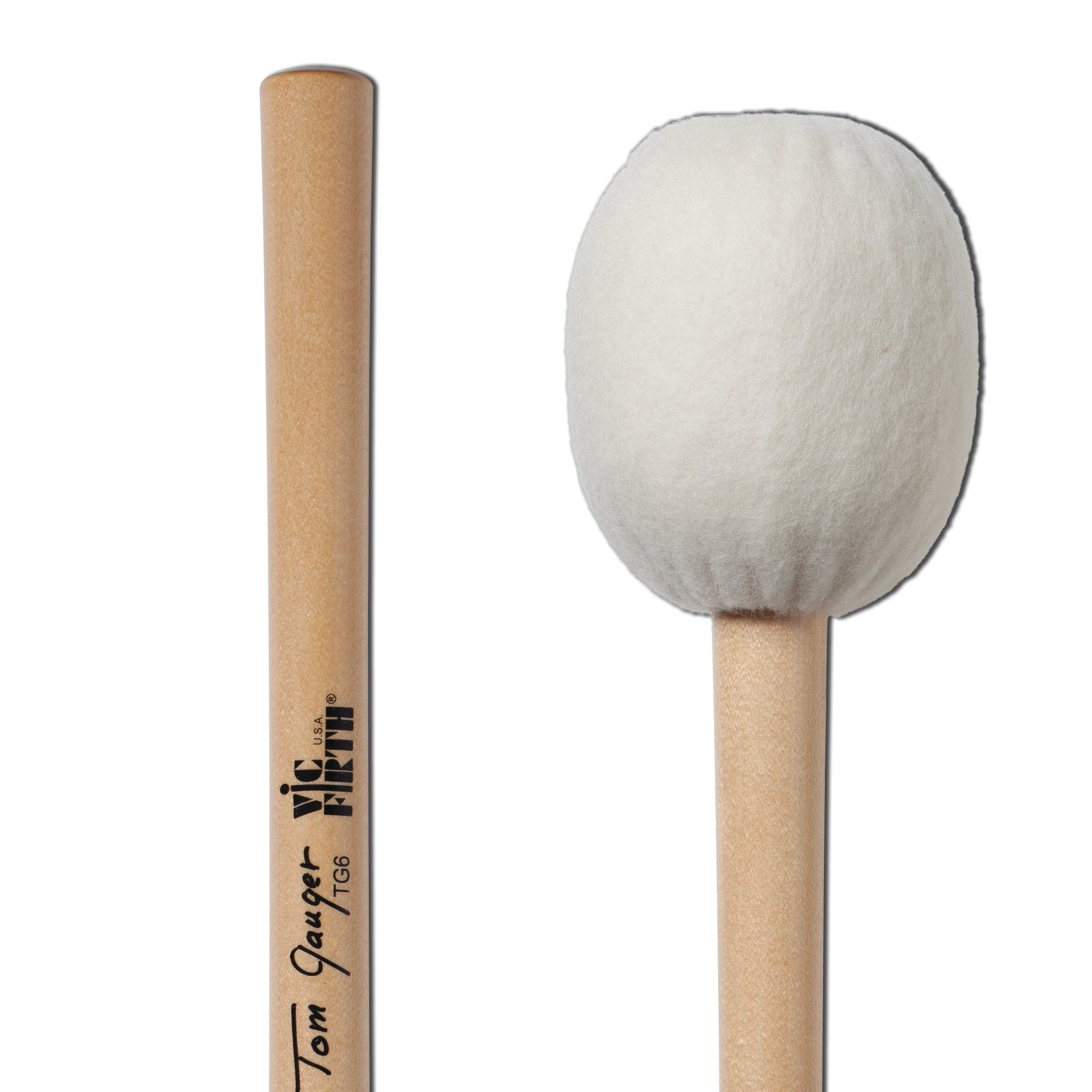 Vic Firth Tom Gauger TG06 Bass Drum Mallet - Fortissimo - Image 3