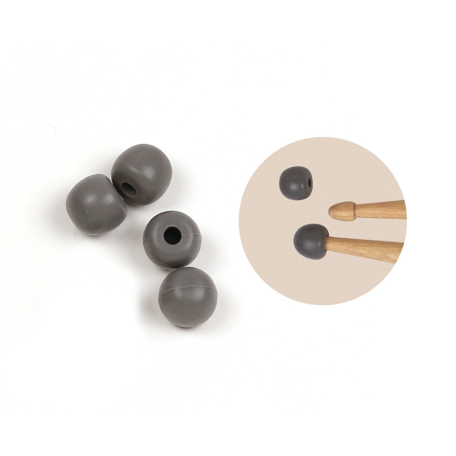 Vic Firth Universal Practice Tips (2 per bag) - Image 1