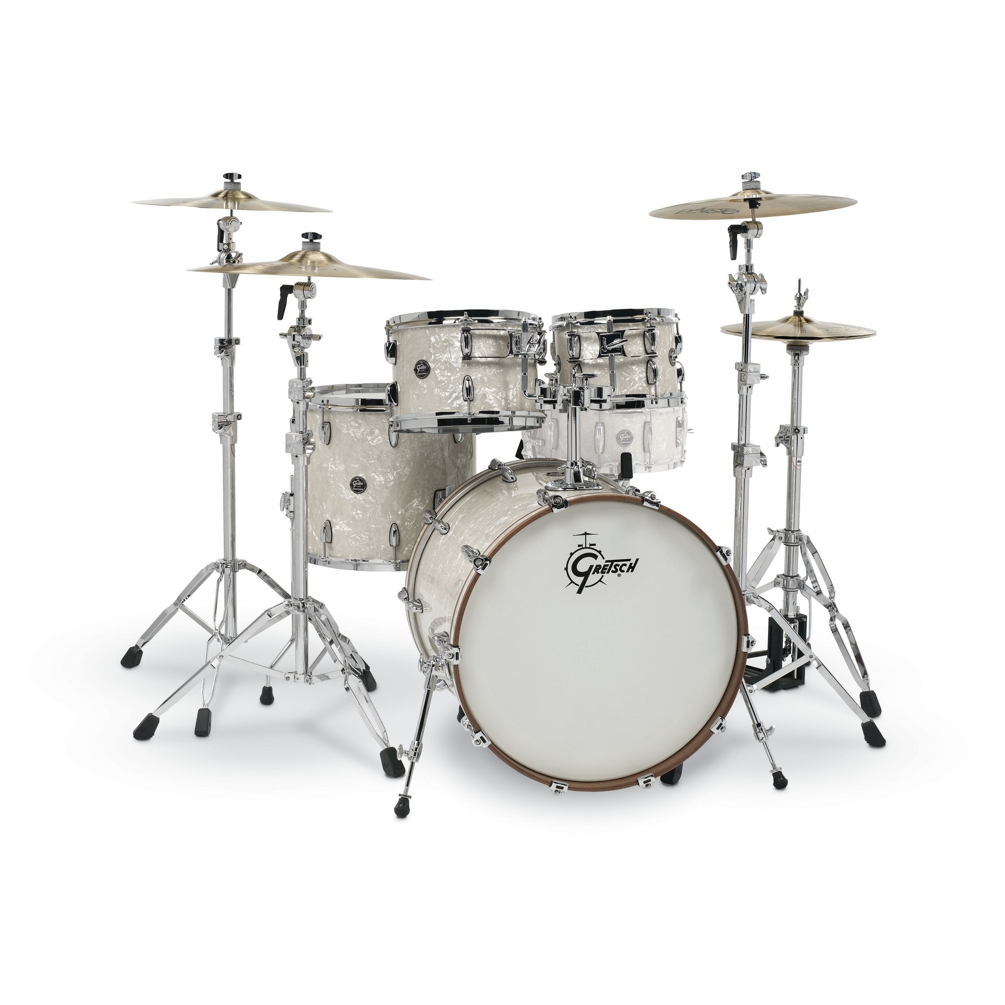 Vintage Pearl - Gretsch Renown 4 Piece Maple Shell Pack - 22" bass Drum rn2-e8246-vp