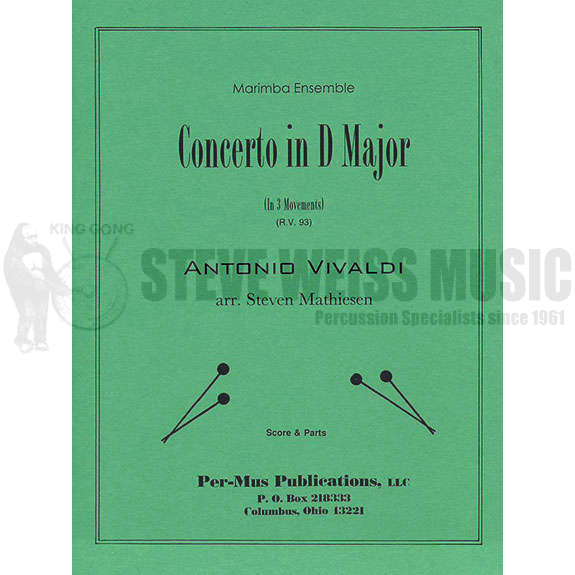 Vivaldi-Concerto in D Major RV 93 arr. Mathiesen (SP)-2M/BC