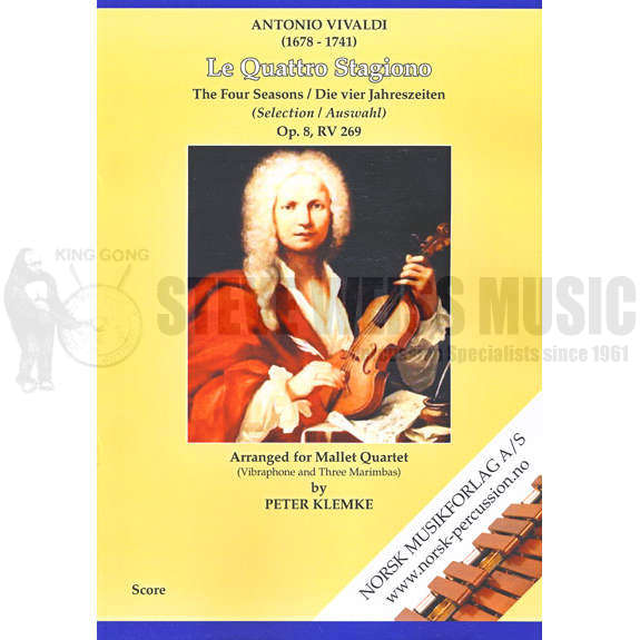 Vivaldi-Quattro Stagioni (Score)-V/3M