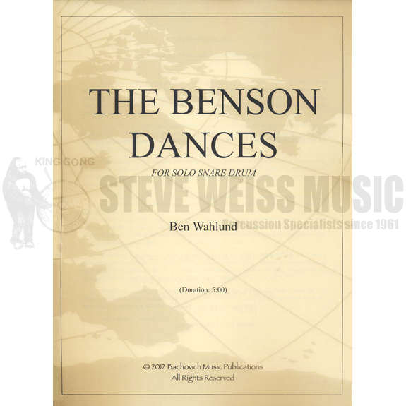 Wahlund-Benson Dances, The-SD